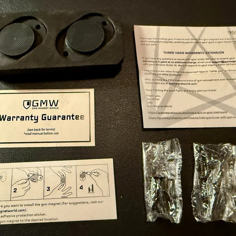 Gun Magnet World Magnetic Gun Mount Holder